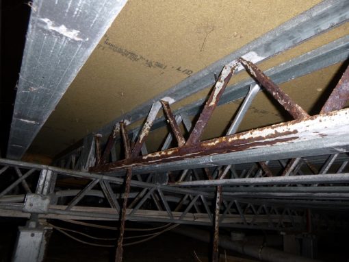 Mornington Peninsula Building Inspection – Rusted Floor Supports